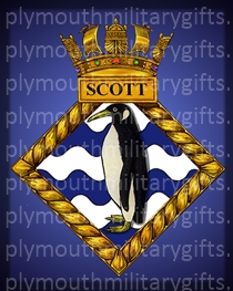 HMS Scott (old) Magnet